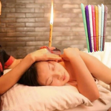 Ear candle sticks scented ear therapy